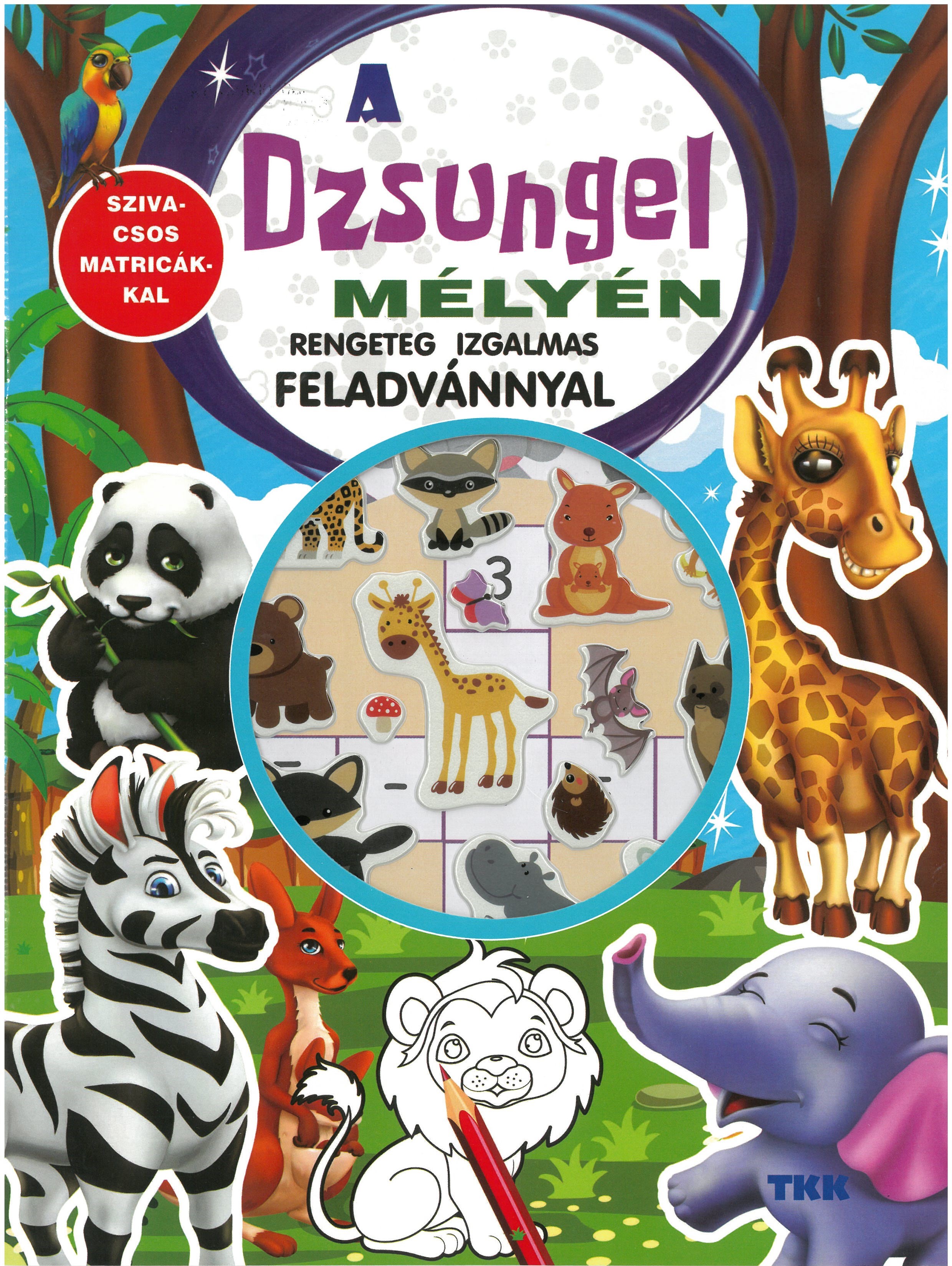 A dzsungel mélyén - rengeteg izgalmas feladvánnyal